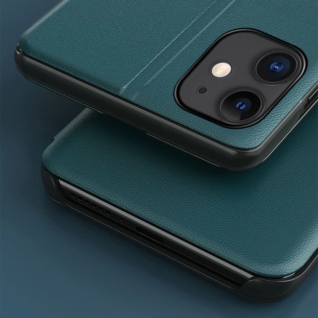 Чохол HRT Eco Leather View Case для iPhone 13 Pro Max Orange (9145576231081)
