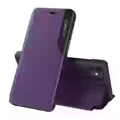 Чехол HRT Eco Leather View Case для iPhone 13 Pro Max Purple (9145576231098)