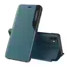 Чехол HRT Eco Leather View Case для iPhone 13 Pro Green (9145576231135)