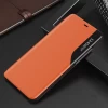 Чехол HRT Eco Leather View Case для iPhone 13 Orange (9145576231203)