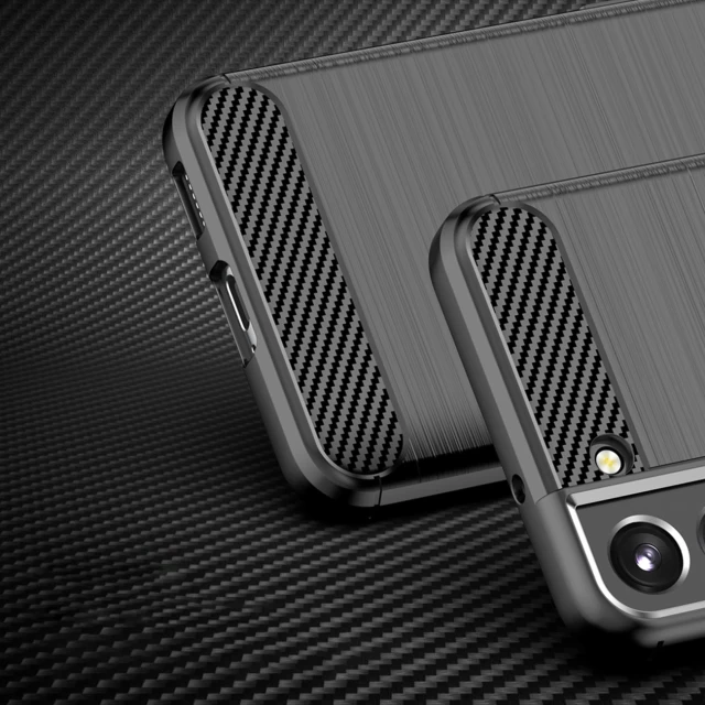 Чехол HRT Carbon Case для Samsung Galaxy S22 Black (9145576232071)