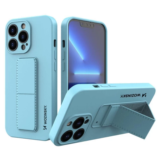 Чехол Wozinsky Kickstand Case для iPhone 13 Pro Max Blue (9145576234013)