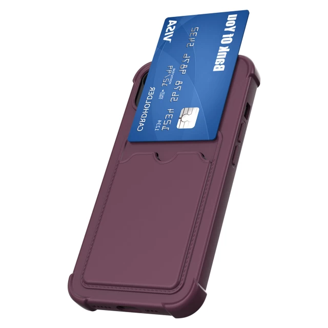 Чехол HRT Armor Card Case для Xiaomi Redmi Note 9 | 10X Blue (9145576236062)