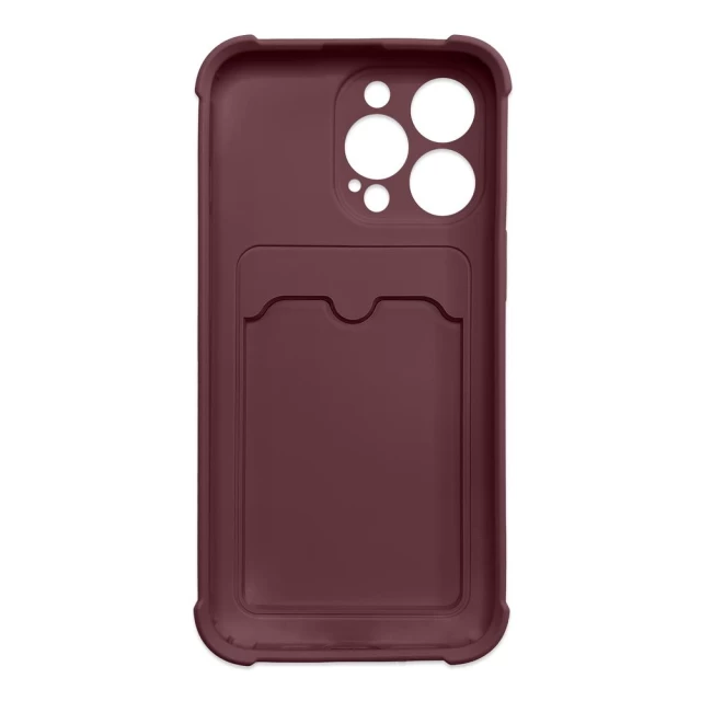 Чохол HRT Armor Card Case для Xiaomi Redmi Note 9 | 10X Raspberry (9145576236086)