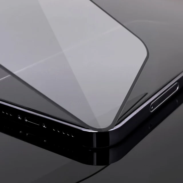 Защитное стекло Wozinsky Super Tough для Motorola Moto E40 Black (9145576238783)