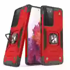 Чехол Wozinsky Ring Armor для Samsung Galaxy S22 Ultra Red (9145576239803)