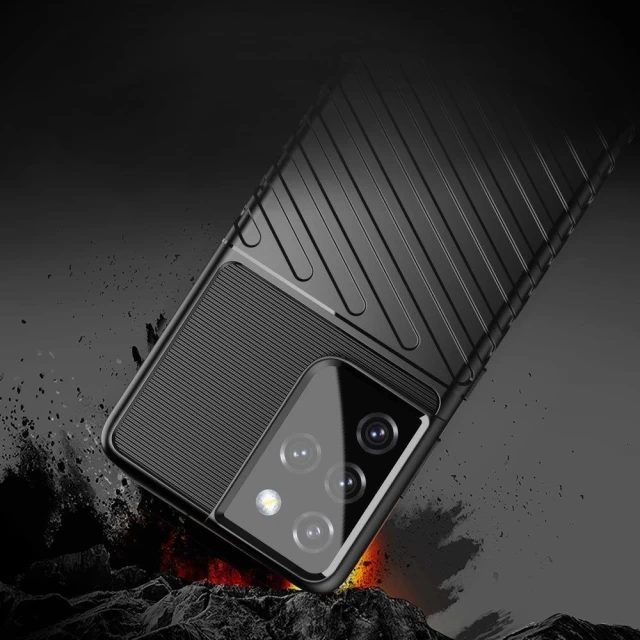 Чехол HRT Thunder Case для Samsung Galaxy S22 Ultra Black (9145576240038)