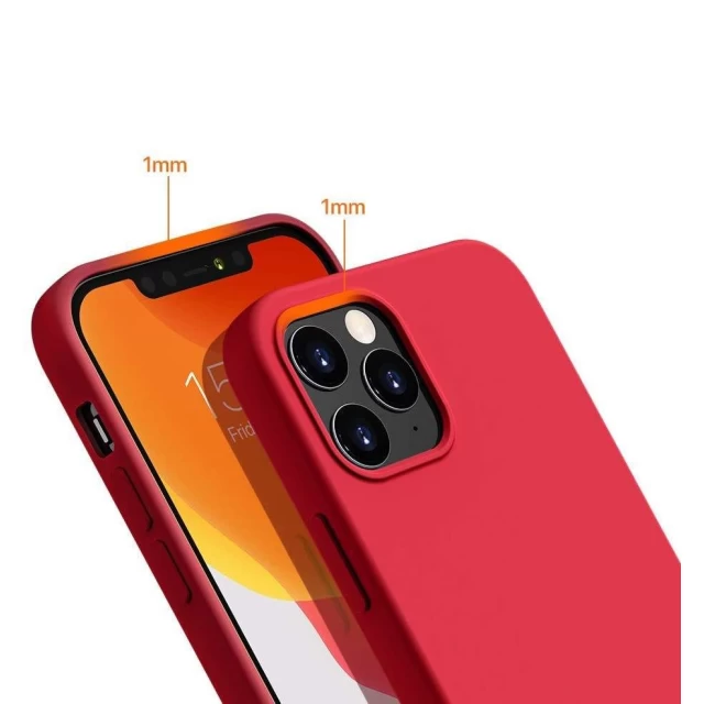 Чохол HRT Silicone Case для iPhone 13 Pro Red (9145576240625)