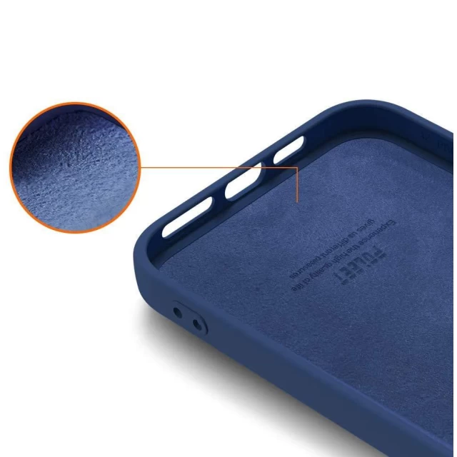 Чехол HRT Silicone Case для iPhone 13 Blue (9145576240649)
