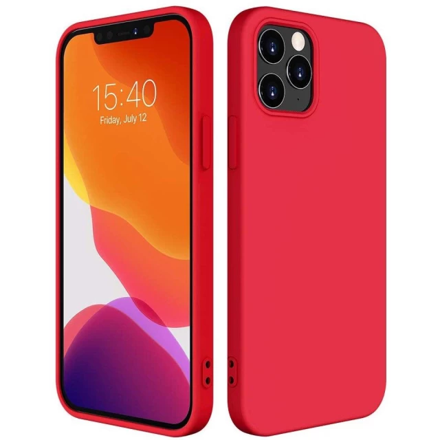 Чохол HRT Silicone Case для iPhone 13 mini Red (9145576240700)