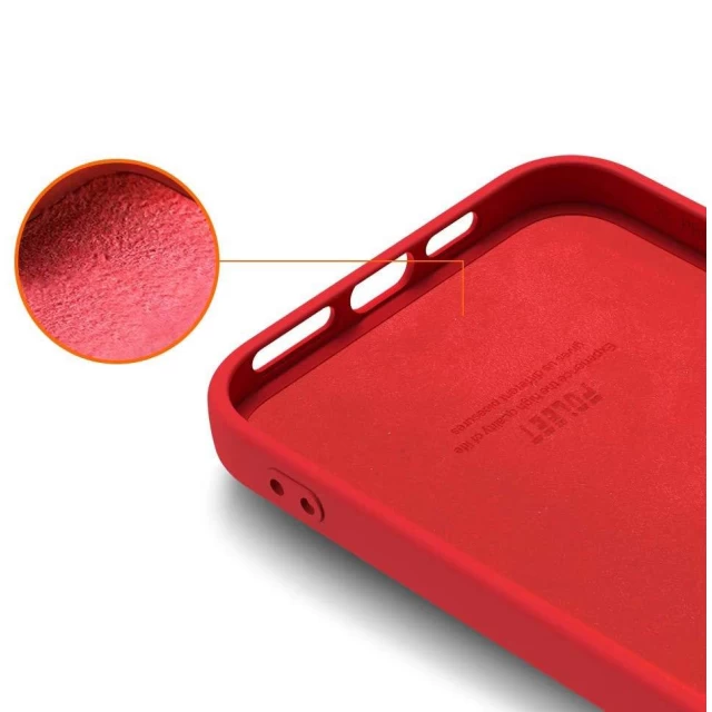 Чохол HRT Silicone Case для iPhone 13 mini Red (9145576240700)