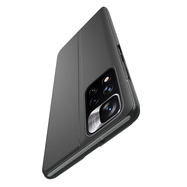 Чохол-книжка HRT Eco Leather View Case для Xiaomi Poco X4 NFC 5G Blue (9145576241417)