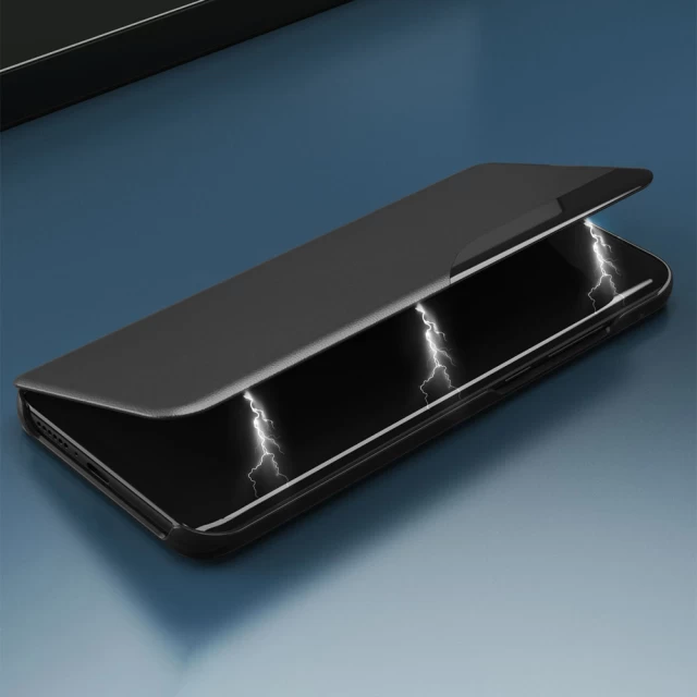 Чехол-книжка HRT Eco Leather View Case для Xiaomi Poco M4 Pro 5G Black (9145576241455)