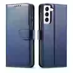 Чехол-книжка HRT Magnet Case для Samsung Galaxy S22 Ultra Blue (9145576241868)