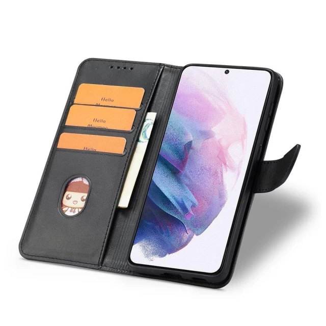 Чехол-книжка HRT Magnet Case для Samsung Galaxy S22 Plus Black (9145576241882)