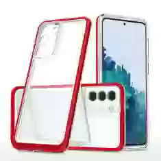Чехол HRT Clear 3in1 Case для Samsung Galaxy S21 5G Red (9145576242834)