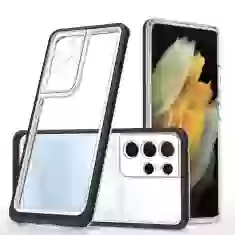 Чехол HRT Clear 3in1 Case для Samsung Galaxy S21 Ultra 5G Black (9145576242872)