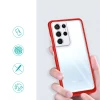 Чехол HRT Clear 3in1 Case для Samsung Galaxy S21 Ultra 5G Red (9145576242896)
