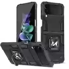 Чехол Wozinsky Ring Armor для Samsung Galaxy Flip3 (F711) Black (9145576243282)