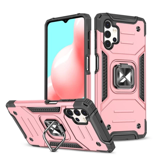 Чохол Wozinsky Ring Armor для Samsung Galaxy A53 5G Pink (9145576243527)