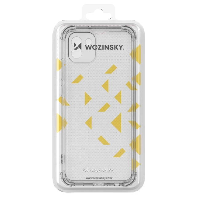 Чохол Wozinsky Anti-Shock для Samsung Galaxy A03 Transparent (9145576244036)