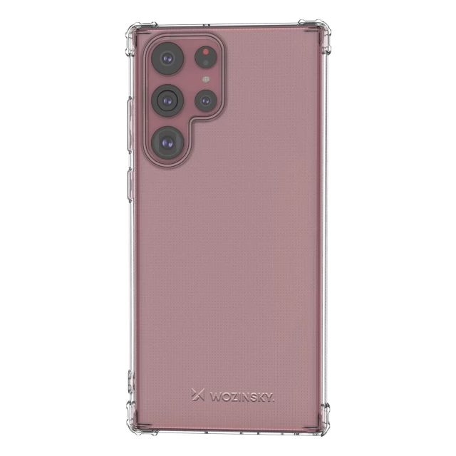 Чехол Wozinsky Anti-Shock для Samsung Galaxy S22 Ultra Transparent (9145576244050)