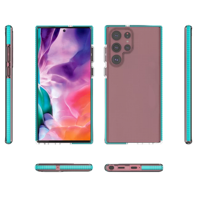 Чохол HRT Spring Case для Samsung Galaxy S22 Ultra Transparent Light Pink (9145576244159)