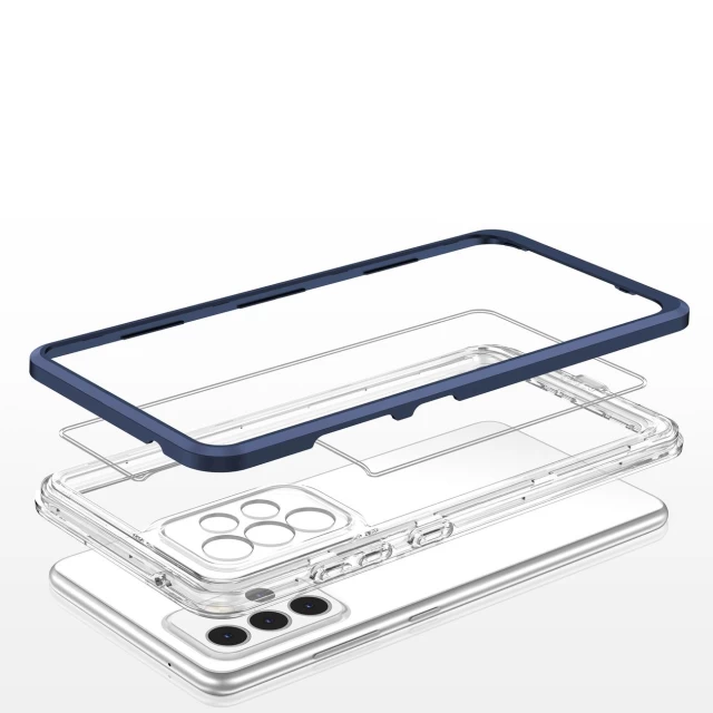 Чехол HRT Clear 3in1 Case для Samsung Galaxy A13 5G Blue (9145576244432)