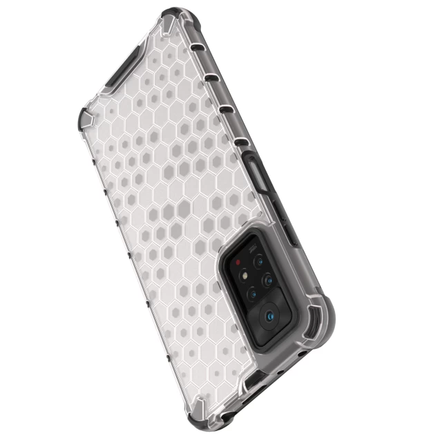 Чохол HRT Honeycomb для Xiaomi Redmi Note 11 Pro Plus | 11 Pro Transparent (9145576244838)
