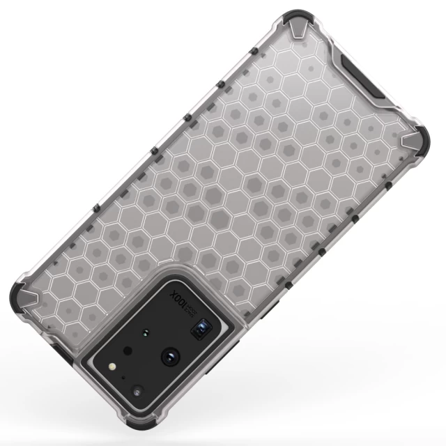 Чохол HRT Honeycomb для Samsung Galaxy S22 Ultra Transparent (9145576244890)