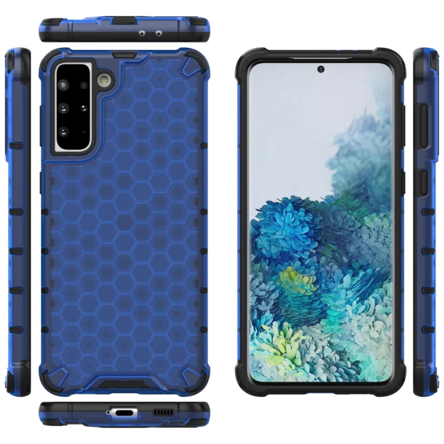 Чехол HRT Honeycomb для Samsung Galaxy S22 Plus Blue (9145576244913)
