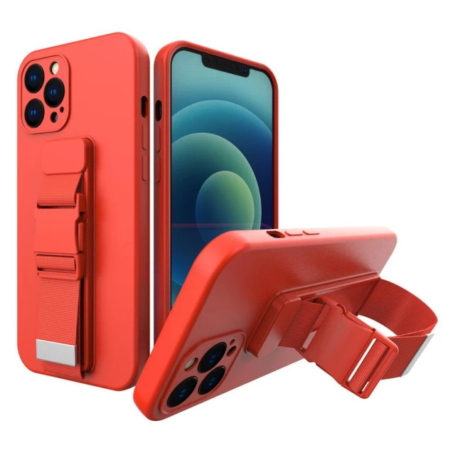 Чехол HRT Rope Case для Xiaomi Poco M4 Pro 5G Red (9145576246498)