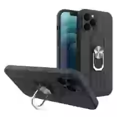 Чохол HRT Ring Case для Samsung Galaxy S22 Ultra Black (9145576247075)