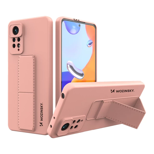 Чохол Wozinsky Kickstand Case для Xiaomi Poco X4 Pro 5G Pink (9145576247501)