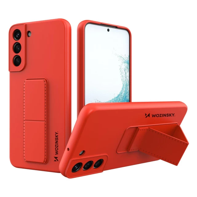 Чехол Wozinsky Kickstand Case для Samsung Galaxy S22 Plus Red (9145576247655)