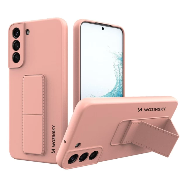 Чехол Wozinsky Kickstand Case для Samsung Galaxy S22 Pink (9145576247709)