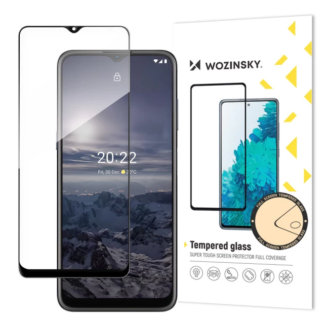 Захисне скло Wozinsky Tempered Glass для Nokia G21/G11 Black (9145576248027)