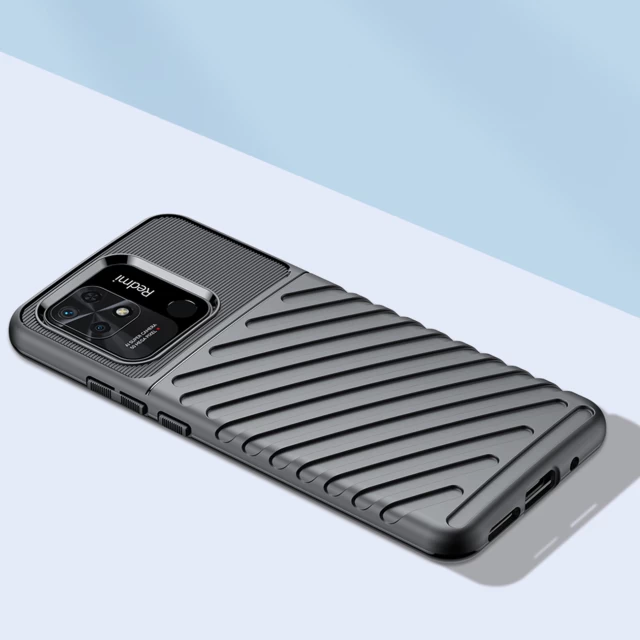 Чохол HRT Thunder Case для Xiaomi Redmi 10C Black (9145576248911)