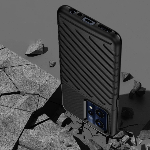 Чехол HRT Thunder Case для Realme 9 Pro Plus Black (9145576249062)