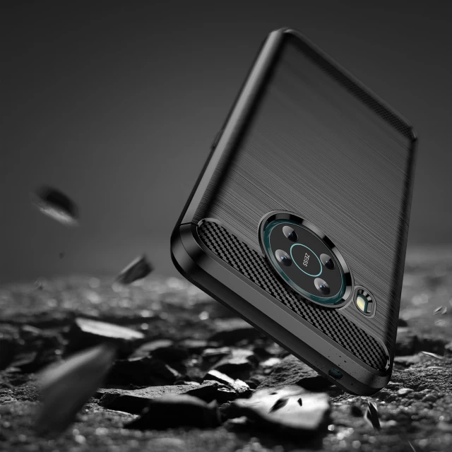 Чехол HRT Carbon Case для Nokia X100 Black (9145576249086)
