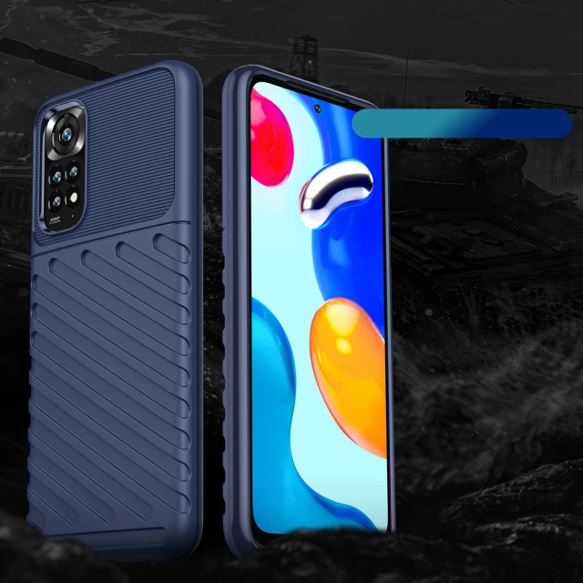 Чохол HRT Thunder Case для Xiaomi Redmi Note 11 | 11S Blue (9145576249246)