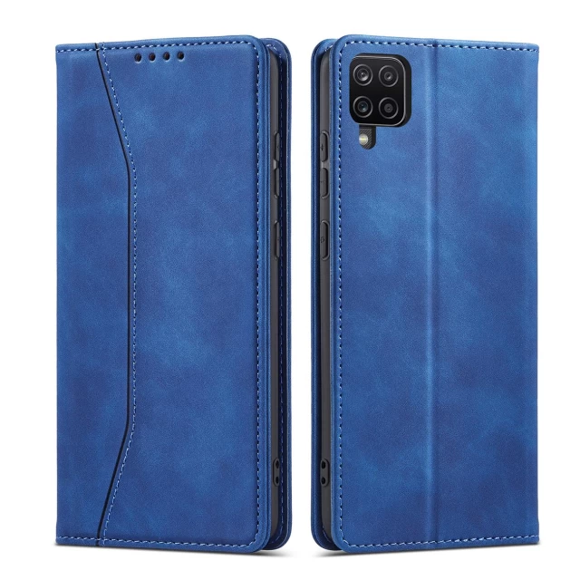 Чохол-книжка HRT Magnet Fancy Case для Samsung Galaxy A12 5G Blue (9145576249673)