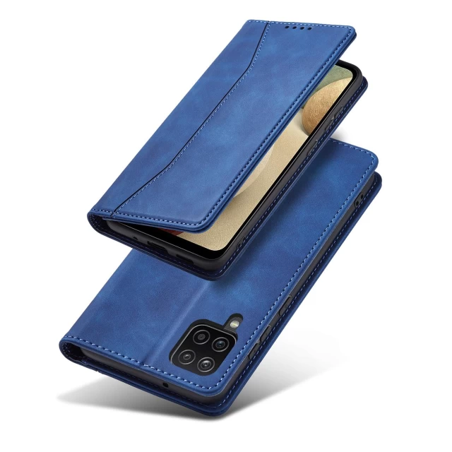 Чехол-книжка HRT Magnet Fancy Case для Samsung Galaxy A12 5G Blue (9145576249673)