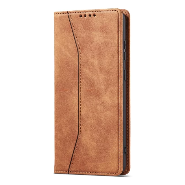 Чохол-книжка HRT Magnet Fancy Case для Samsung Galaxy A12 5G Brown (9145576249680)