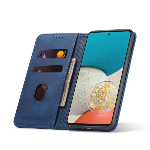 Чохол-книжка HRT Magnet Fancy Case для Samsung Galaxy A53 5G Blue (9145576249796)