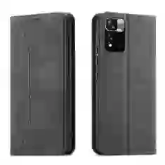 Чохол-книжка HRT Magnet Fancy Case для Xiaomi Redmi Note 11 Pro Black (9145576249864)