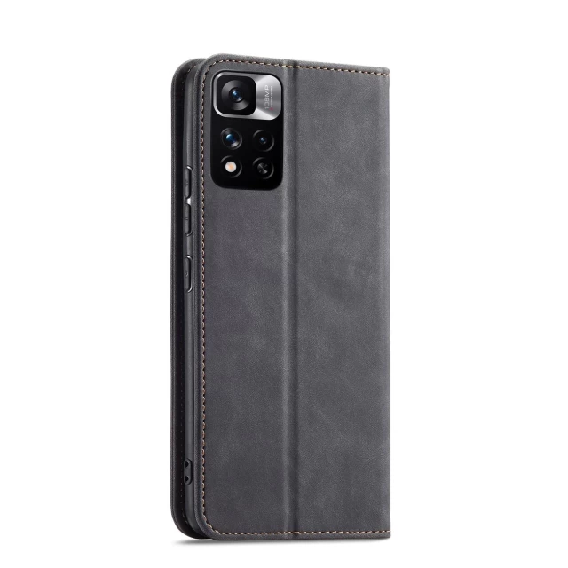 Чохол-книжка HRT Magnet Fancy Case для Xiaomi Redmi Note 11 Pro Black (9145576249864)