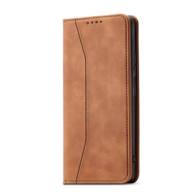 Чохол-книжка HRT Magnet Fancy Case для Xiaomi Redmi Note 11 Pro Brown (9145576249888)