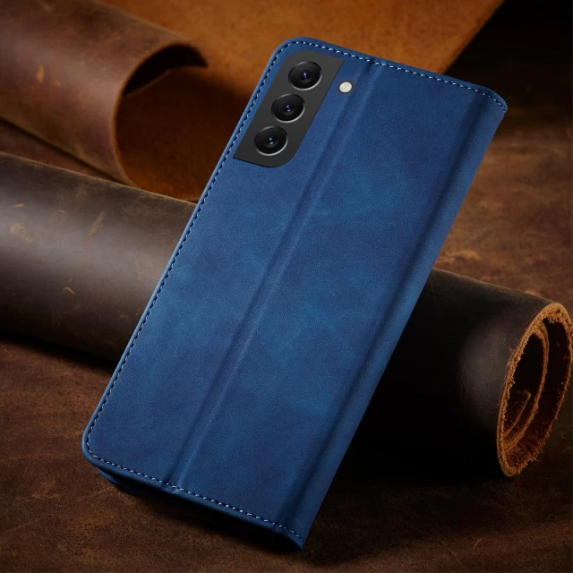 Чохол-книжка HRT Magnet Fancy Case для Samsung Galaxy S22 Blue (9145576249918)