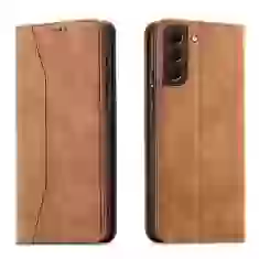 Чохол-книжка HRT Magnet Fancy Case для Samsung Galaxy S22 Plus Brown (9145576249963)